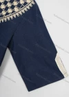 Wholesale Women's Plus Size Casual Half Sleeve Crew Neck Embroidery Denim Midi Dress - Liuhuamall