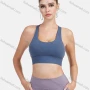 Wholesale Women's Plain Sporty Criss Cross Back Training Crop Tank Top preview