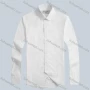 Wholesale Men's Stand Collar Long Sleeve Button Down Plain Formal Shirt preview