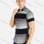 Wholesale Men's Striped Short Sleeve Button Down Casual Shirt preview