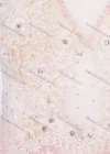 Wholesale Women's Elegant Sleeveless Double V Neck Lace Appliques Maxi Evening Dress - Liuhuamall