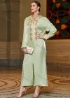 Wholesale Women's Elegant Muslim Islamic Hooded Long Sleeve Embroidered Sequin Split Hem Robe Dress BA3176# - Liuhuamall