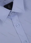 Wholesale Men's Basic Long Sleeve Button Down Curved Hem Plain Shirts - Liuhuamall
