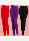 Wholesale Women's Basics Plain Skinny Fit High Waist Leggings - Liuhuamall