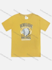 Wholesale Men's Casual Crew Neck Short Sleeve Letter Graphic T-shirt, LIUHUA CLOTHING WHOLESALE