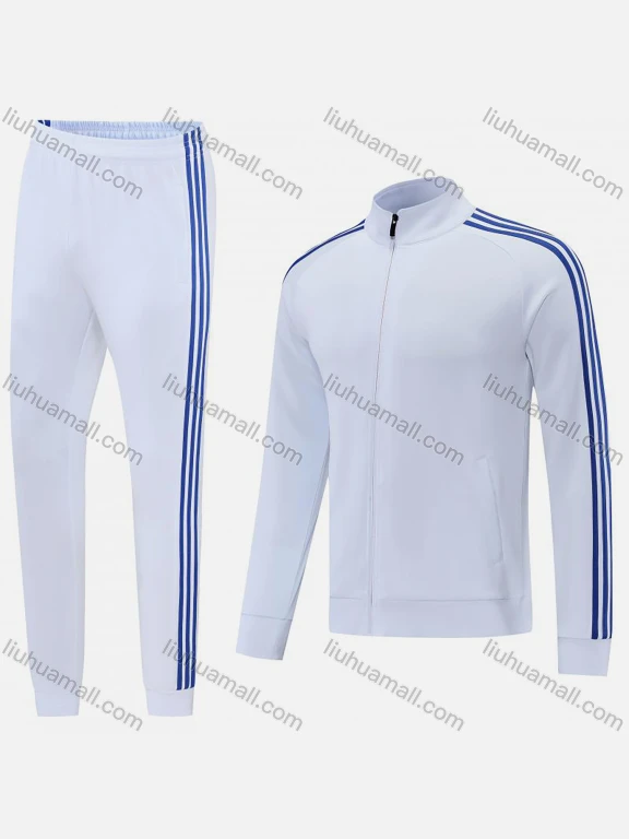 Wholesale Boy's Athletic Striped Zip Long Sleeve Sweatshirt & Elastic Waist Ankle Length Jogger 2 Piece Set 2001#2002#