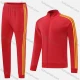 Wholesale Boy's Athletic Striped Zip Long Sleeve Sweatshirt & Elastic Waist Ankle Length Jogger 2 Piece Set 2001#2002# Red Clothing Wholesale Market Liuhua