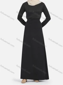 Wholesale Women's Casual Plain Elastic High Waist Maxi Skirts 1363#, LIUHUA CLOTHING WHOLESALE