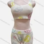 Wholesale Women's Vacation Allover Print Crop Tank Top & Short 2-Piece Set F183# preview