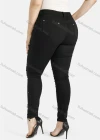 Wholesale Women's Ripped Pockets Rhinestone Tailored Straight Leg Long Pants - Liuhuamall