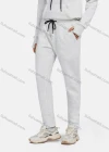 Wholesale Women's Casual Hooded Drawstring Long Sleeve Kangaroo Pocket Plain Hoodies & Pants 2-Piece Set 2220# - Liuhuamall