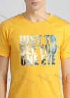 Wholesale Men's Cotton Round Neck Short Sleeve Slogan Graphic T-Shirt - Liuhuamall
