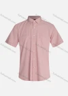 Wholesale Men's Slim Fit Collared Short Sleeve Button Down Plain Shirts - Liuhuamall