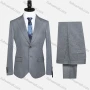 Wholesale Men's Formal Plain Two Button Blazer Jacket & Pants 2 Piece Suit Set 32235# preview