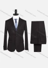 Wholesale Men's Formal Plain Two Button Blazer Jacket & Pants 2 Piece Suit Set 32235# - Liuhuamall