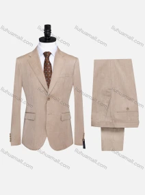 Wholesale Men's Formal Plain Two Button Blazer Jacket & Pants 2 Piece Suit Set 32309#, LIUHUA CLOTHING WHOLESALE