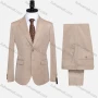 Wholesale Men's Formal Plain Two Button Blazer Jacket & Pants 2 Piece Suit Set 32309# preview