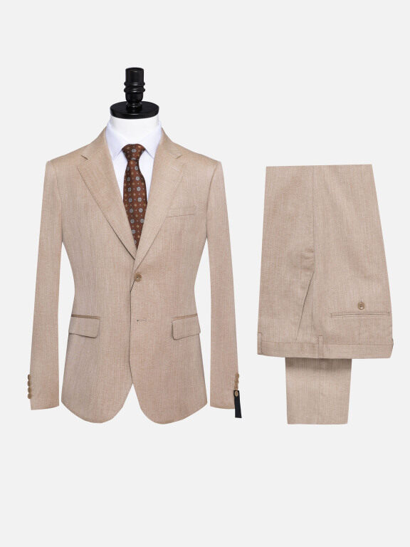 Men's Formal Plain Two Button Blazer Jacket & Pants 2 Piece Suit Set 32309#, Clothing Wholesale Market -LIUHUA, Men, Men-s-Tops, Casual-Shirts