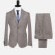 Men's Formal Plain Two Button Blazer Jacket & Pants 2 Piece Suit Set 32309# Gray Clothing Wholesale Market -LIUHUA