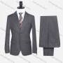 Wholesale Men's Formal Plain Two Button Blazer Jacket & Pants 2 Piece Suit Set 989# preview