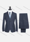Wholesale Men's Formal Plain Two Button Blazer Jacket & Pants 2 Piece Suit Set 989# - Liuhuamall
