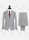 Wholesale Men's Formal Two Button Plain Blazer Jacket & Pants 2 Piece Suit Set S23507# - Liuhuamall
