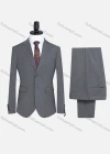 Wholesale Men's Formal Two Button Plain Blazer Jacket & Pants 2 Piece Suit Set S23507# - Liuhuamall