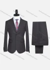 Wholesale Men's Formal Two Button Plain Blazer Jacket & Pants 2 Piece Suit Set S23507# - Liuhuamall
