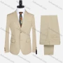 Wholesale Men's Formal Two Button Plain Blazer Jacket & Pants 2 Piece Suit Set X7714# preview