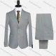 Wholesale Men's Formal Two Button Plain Blazer Jacket & Pants 2 Piece Suit Set X7714# Gray Clothing Wholesale Market Liuhua