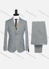 Wholesale Men's Formal Two Button Plain Blazer Jacket & Pants 2 Piece Suit Set X7714# - Liuhuamall