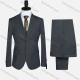Wholesale Men's Formal Two Button Plain Blazer Jacket & Pants 2 Piece Suit Set X7714# Dim Gray Clothing Wholesale Market Liuhua