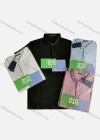 Wholesale Men's Short Sleeve Letter Print Polo Shirt - Liuhuamall