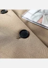 Wholesale Women's Plain Lapel Long Sleeve Mid Length Suit Coat - Liuhuamall