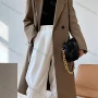 Wholesale Women's Plain Lapel Long Sleeve Mid Length Suit Coat preview