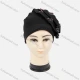 Wholesale Women's Plain Rhinestone Pearl Decro Arabic Muslim Hijab Turban Cap 3# Clothing Wholesale Market Liuhua