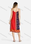 Wholesale Women's Vintage Floral Print Spaghetti Strap Cami Dress - Liuhuamall