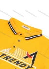 Wholesale Boy's Casual Letter Graphic Embroidered Striped Short Sleeve Polo Shirt - Liuhuamall