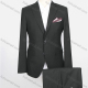 Wholesale Men's Business Plain Single Breasted Flap Pockets Blazer & Suit Pants 2-Piece Suit Sets MD220503# 2# Guangzhou Clothing Wholesale Market & Suppliers -LIUHUAMALL