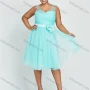 Wholesale Women's Elegant Sleeveless V Neck Mesh Bowknot Dress preview