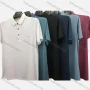 Wholesale Men's Casual Plain Label Short Sleeve Polo Shirt preview