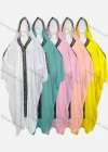 Wholesale Women's Muslim Islamic Modest Beaded Rhinestone Arabic Dubai Hooded Kaftan Cloak - Liuhuamall
