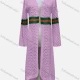 Wholesale Women's Sexy Colorblock Hollow Out Colorblock Cover Up Long Cardigan F33# 526# Clothing Wholesale Market Liuhua