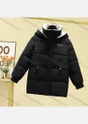 Wholesale Women's Casual Fuzzy Hood Zipper Front Pockets Fleece Lined Puffer Coat 2023# - Liuhuamall