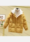 Wholesale Women's Casual Fuzzy Hood Zipper Front Pockets Fleece Lined Puffer Coat 2023# - Liuhuamall