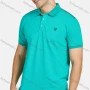 Wholesale Men's Casual Short Sleeve Embroidery Label Polo Shirts preview