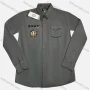 Wholesale Men's Casual Collared Long Sleeve Plain Button Down Shirt preview