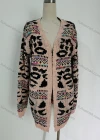 Wholesale  Women's Casual V Neck Long Sleeve Dual Pockets Knit Cardigan - Liuhuamall