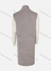 Wholesale Women's Plain Rib-Knit Sleeveless Open Front Dual Pocket Cardigan - Liuhuamall