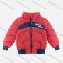 Wholesale Boys Casual Stand Collar Colorblock Slant Pockets Zip Puffer Jacket preview